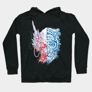 Dragon Tiger soul Hoodie